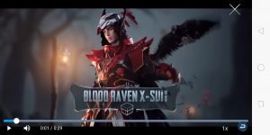 PUBG Mobile: New Blood Raven X-Suit